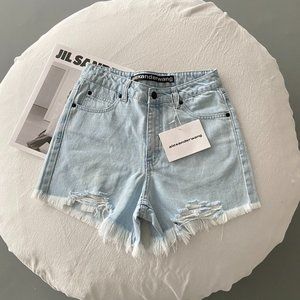 Women‘s Alexander Wang Jeans Short High Rise